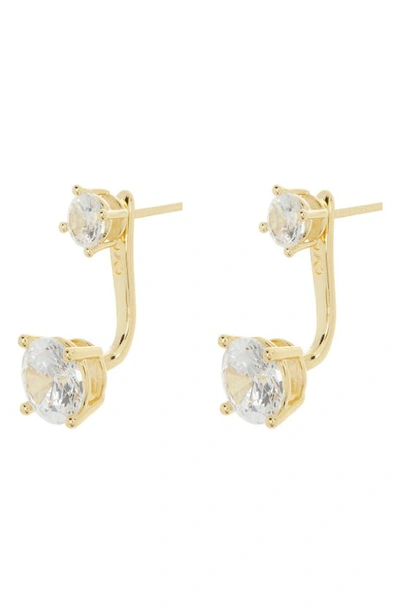 Nordstrom Rack Cz Ear Jackets In Clear- Gold