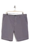 Hugo Boss Slice Shorts In Dark Grey