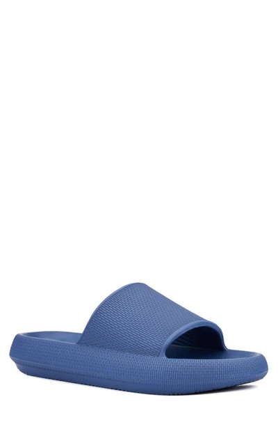 X-ray Treyton Shower Slide Sandal In Navy