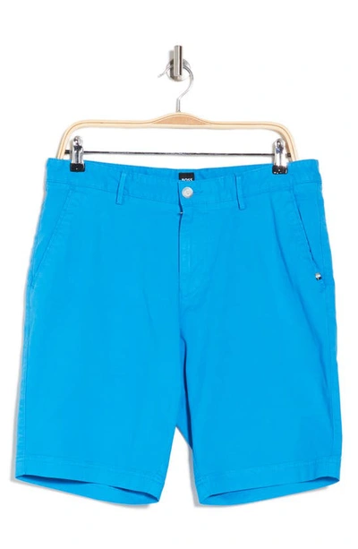 Hugo Boss Slice Shorts In Bright Blue