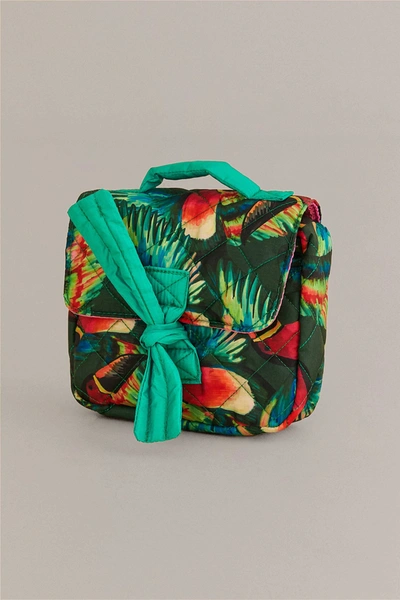 Farm Rio Painted Toucans Carry The Sun Pouch In Black