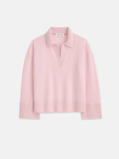 Alex Mill Isa Pullover In Cashmere In Blush Pink