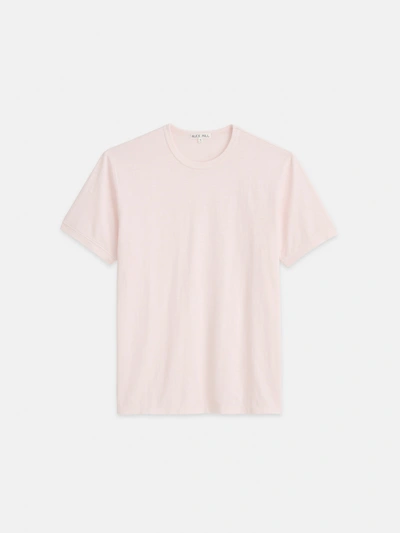 Alex Mill Standard T-shirt In Slub Cotton In Rose Water