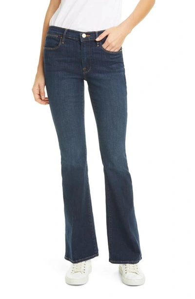 Frame Le Pixie High Waist Flare Jeans In Sutherland