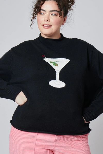Rachel Antonoff Martini Mockneck Sweater Xs-3x