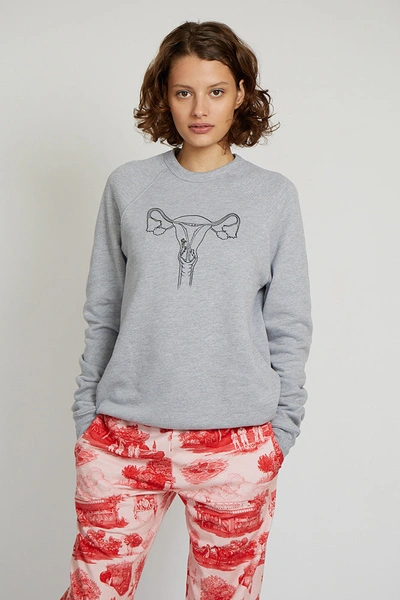 Rachel Antonoff The Reproductive System Sweatshirt In Xxl