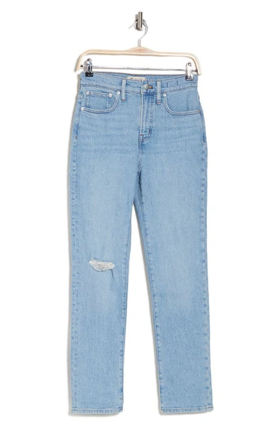 Madewell The Perfect Vintage Ripped Knee Jeans<br /> In Blenheim Wash