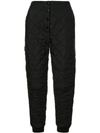 Proenza Schouler Quilted High-waist Pants In Black