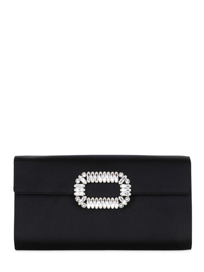 roger vivier silk satin