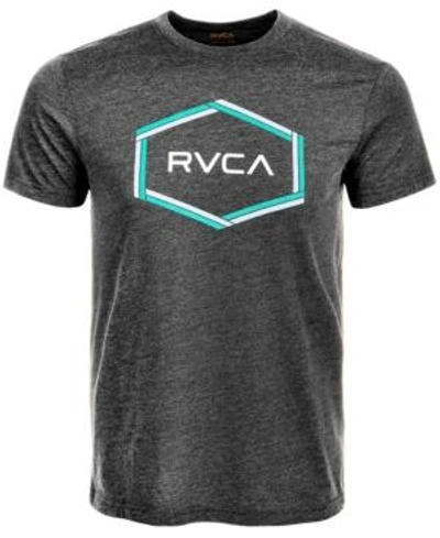 Rvca Men's Logo Graphic T-shirt In Black