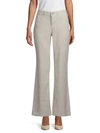 Nydj Wylie Stretch-linen Trousers In Stone