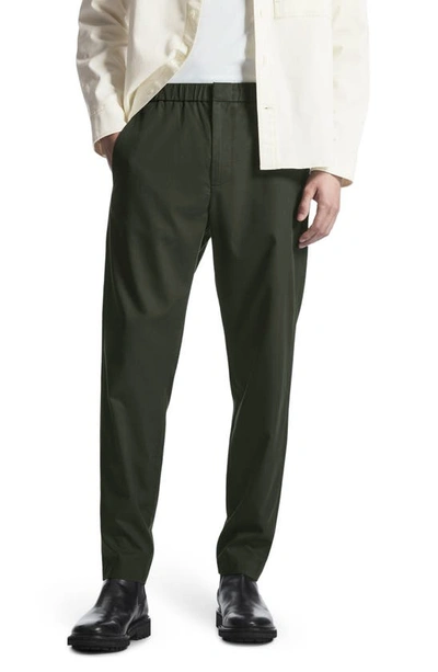 Cos Ellis Cotton Blend Pants In Green Dark