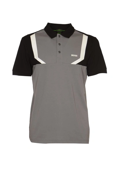 Hugo Boss Boss T-shirts And Polos In Grey