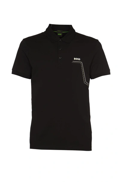 Hugo Boss Boss T-shirts And Polos Black