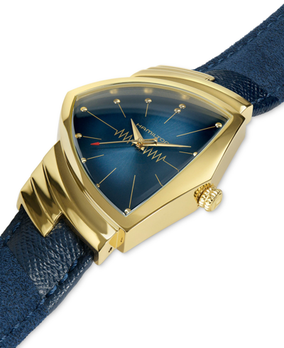 Hamilton Ventura Quartz In Blue