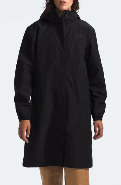 The North Face Daybreak Water Repellent Hooded Jacket In Tnf Black