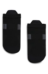 On Ultralight Performance Running No-show Sock In Black/ White