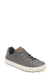 Olukai Wai'alae Waterproof Leather Golf Shoe In Stone/ Stone