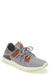 Olukai Manele Golf Shoe In Poi/ Charcoal