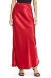 Nation Ltd Gaia Bias Cut Maxi Skirt In Heartbeat
