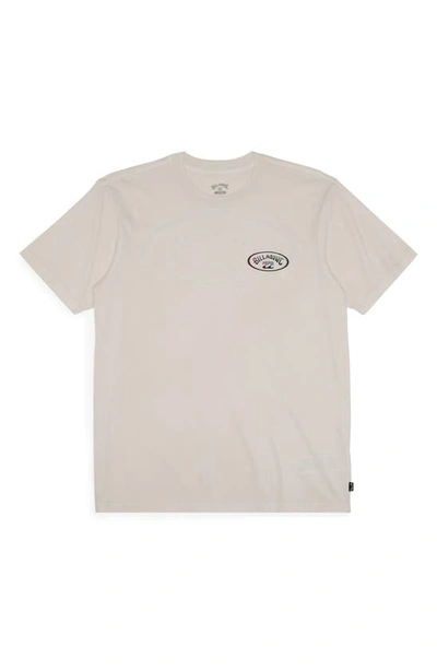 Billabong Crossboards Graphic T-shirt In Off White