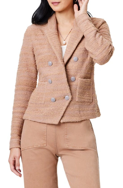 Nic + Zoe Textured Knit Blazer In Lark