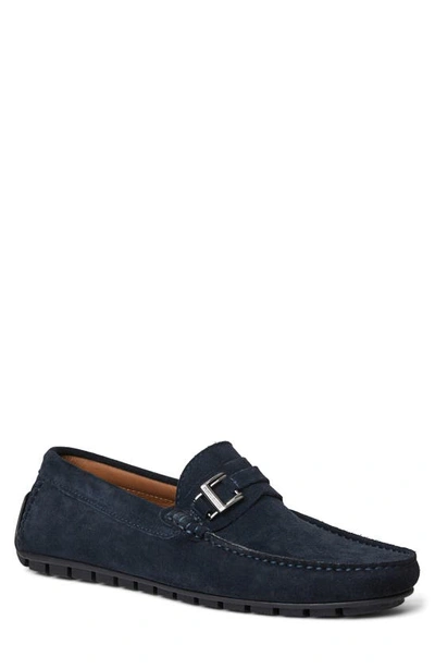 Bruno Magli Xanto Loafer In Navy Suede