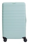 Beis The 29-inch Check-in Roller In Teal