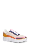 Dirty Laundry Spirited Mesh Sneaker In Pink Multi