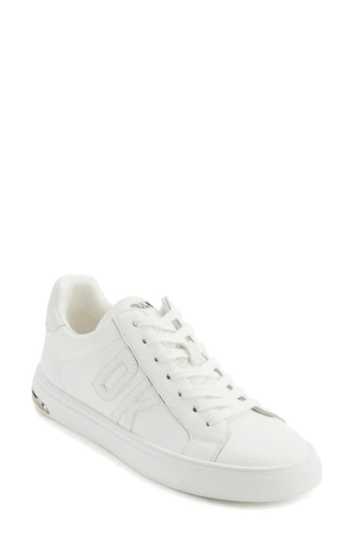 Dkny Classic Sneaker In Brt White