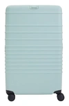 Beis The 26-inch Check-in Roller In Teal