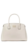 Kate Spade Serena Leather Satchel In Parchment