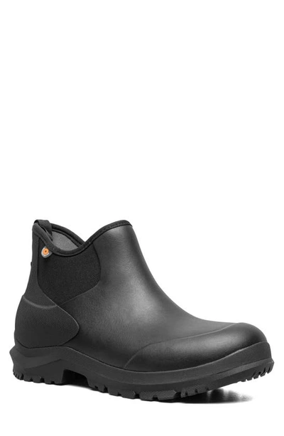 Bogs Sauvie Ii Waterproof Chelsea Boot In Black