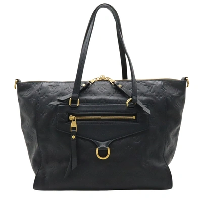 Pre-owned Louis Vuitton Lumineuse Black Canvas Shoulder Bag ()