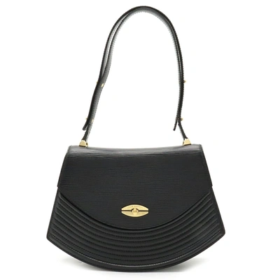 Pre-owned Louis Vuitton Tilsitt Black Leather Shoulder Bag ()