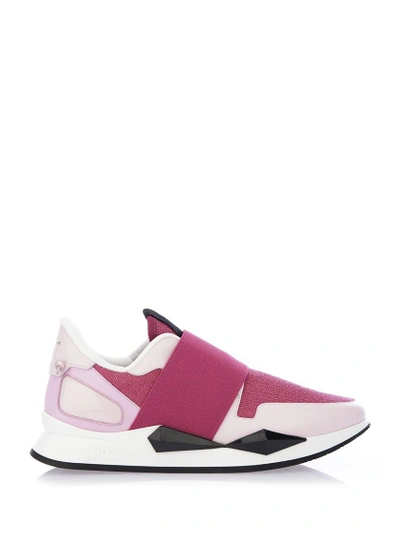 Givenchy Elastic Slip On Trainers In Pink