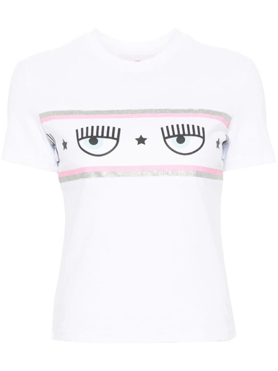 Chiara Ferragni T-shirts And Polos In White