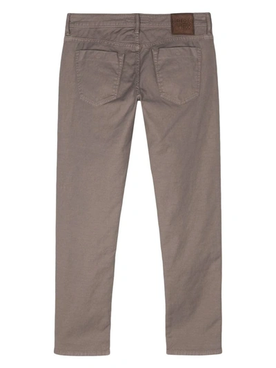 Incotex Blue Division Jeans In Grey