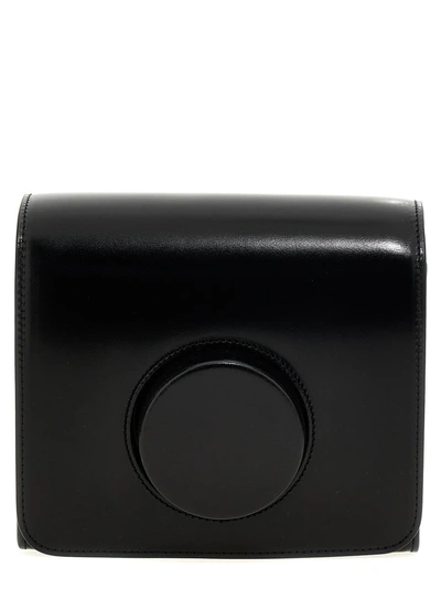 Lemaire Camera Bag Crossbody Bag In Black