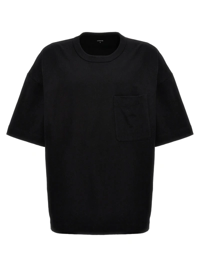 Lemaire Pocket T-shirt In Nero