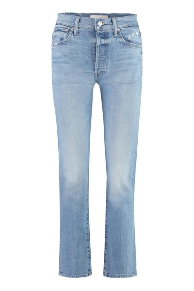 Mother Hiker Hover Slim Fit Jeans In Denim