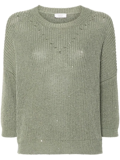 Peserico Sweaters In Green