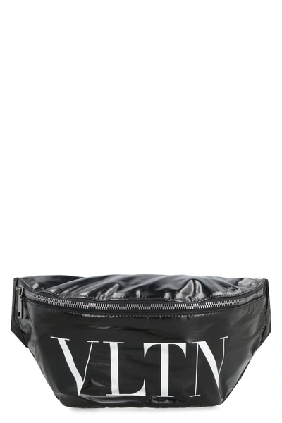 Valentino Garavani Valentino  - Vltn Soft Leather Belt Bag In Black