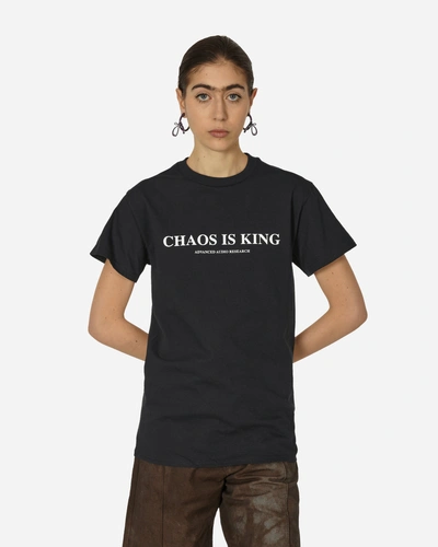 Aar Chaos Is King T-shirt In Black