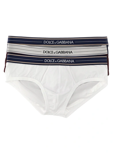 Dolce & Gabbana Brando Underwear, Body Multicolor In Bianco