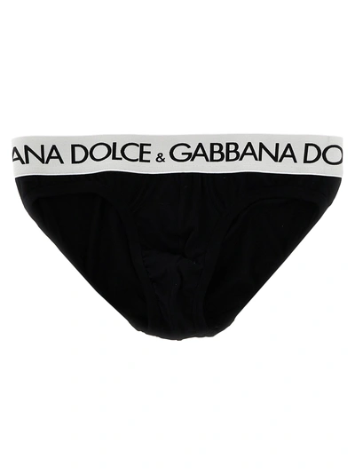 Dolce & Gabbana Midi Underwear, Body White/black