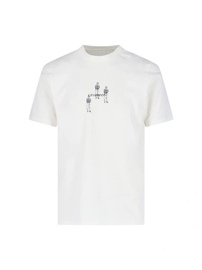 C.p. Company T-shirts And Polos In White