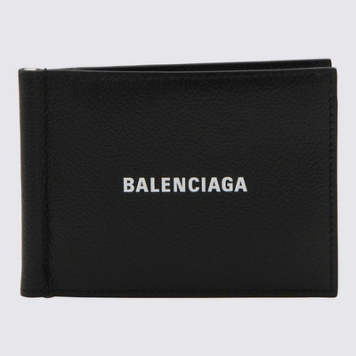 Balenciaga Wallets Black In Blackwhite