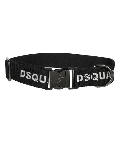 Dsquared2 Poldo X D2 - Montreal Dog Collar In Black