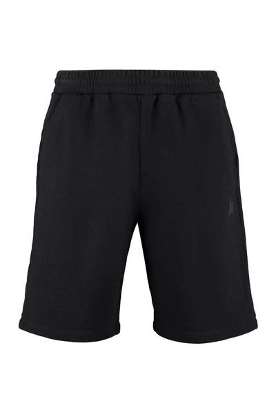 Golden Goose Cotton Bermuda Shorts In Black